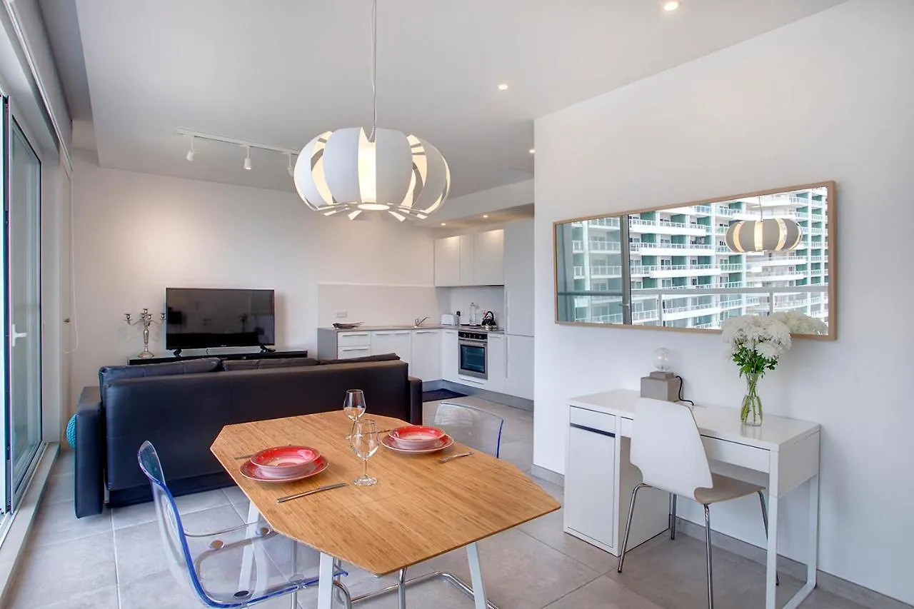 Modern Seaview Apartment In A Prime Location Sliema Malta